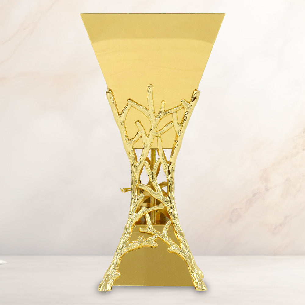 24K Gold plated oud burner Large