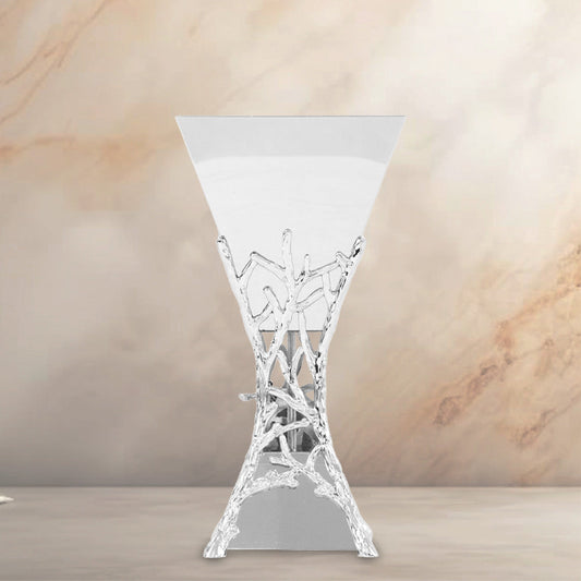 24K Silver plated oud burner Small