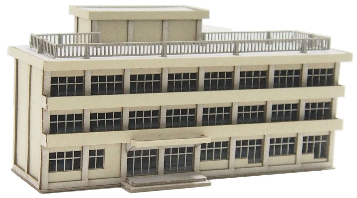 ADVANCE 0060 School Building Assembly Kit Z Scale
