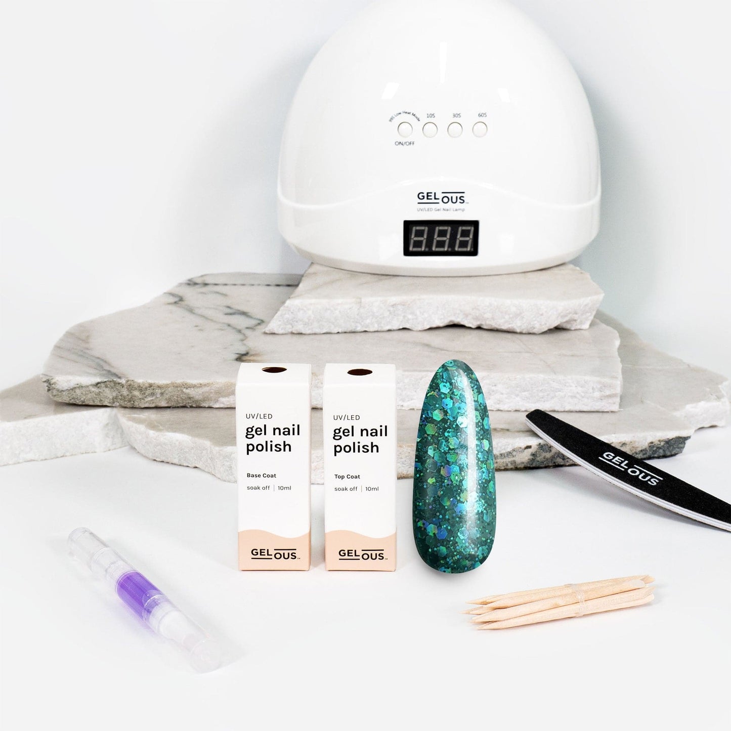 Gelous gel nail polish A Mermaid's Tale Essentials Pack - photographed in New Zealand