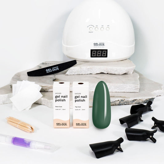 Gelous gel nail polish Amazonian Starter Pack - photographed in New Zealand