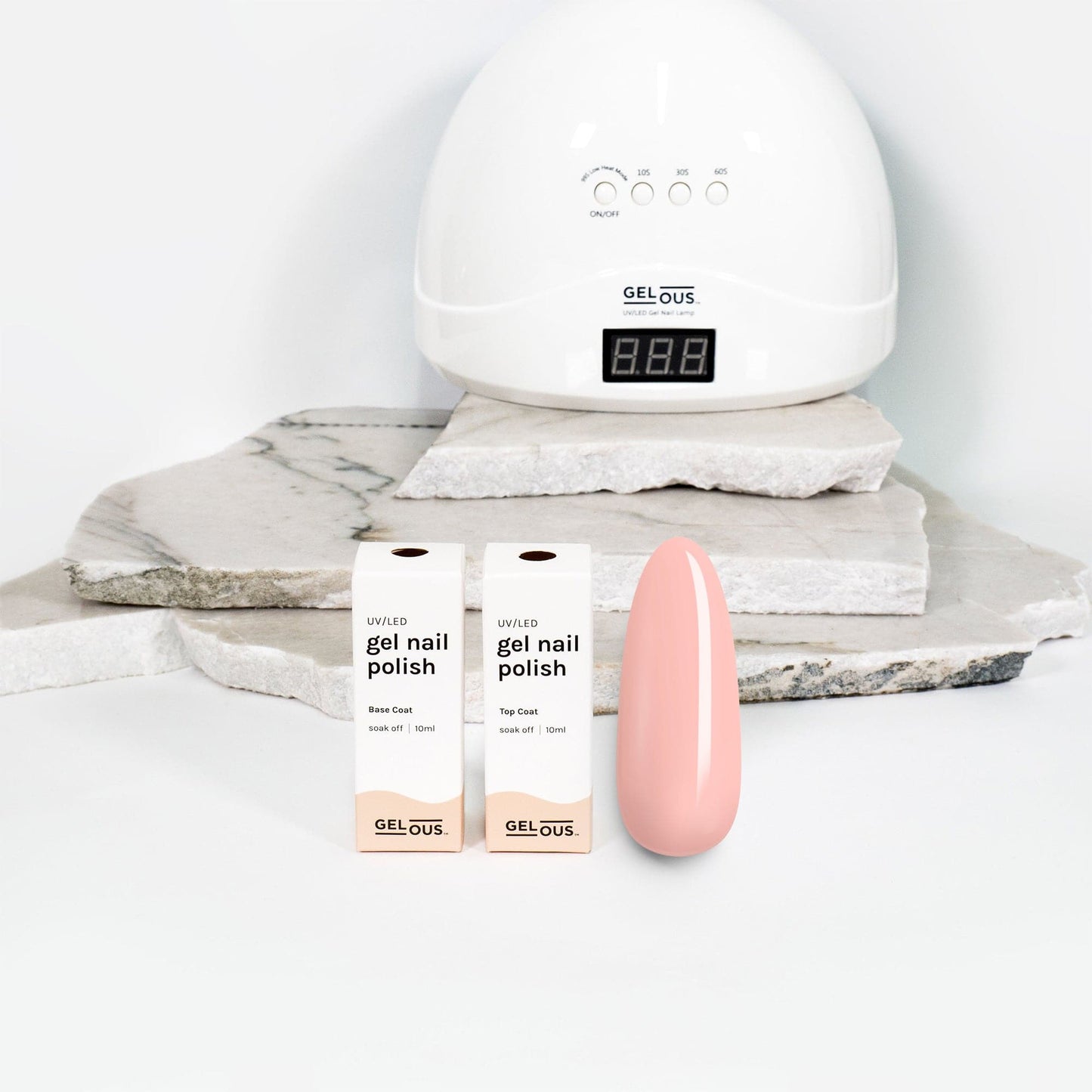 Gelous gel nail polish Arabesque Basic Pack - photographed in New Zealand