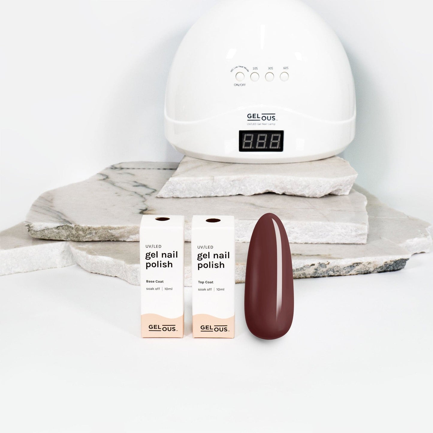 Gelous gel nail polish Woodland Basic Pack - photographed in New Zealand