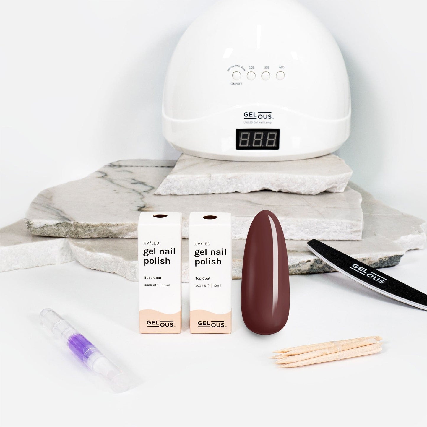 Gelous gel nail polish Woodland Essentials Pack - photographed in New Zealand