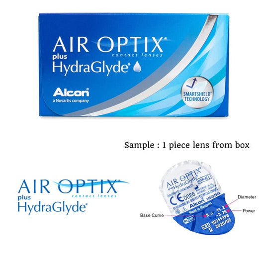 AIR OPTIX庐 plus HydraGlyde庐