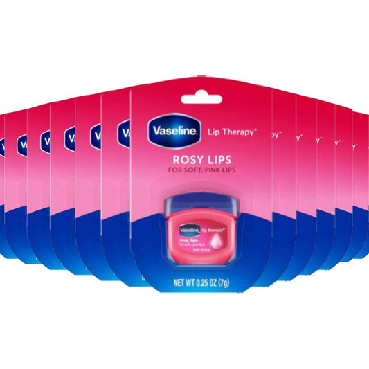 Vaseline Lip Therapy Rosy Lips Lip Balm  0.25 oz -32 Pack