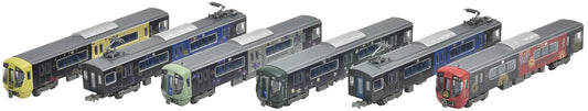 Tomytec Railway Collection Tetsukore West Japan Type 3000 Yanagawa Train Suito 6 Car Set 319092