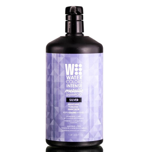 Tressa Watercolors Intense Metallic Color Maintenance Shampoo 1 Liter - Silver