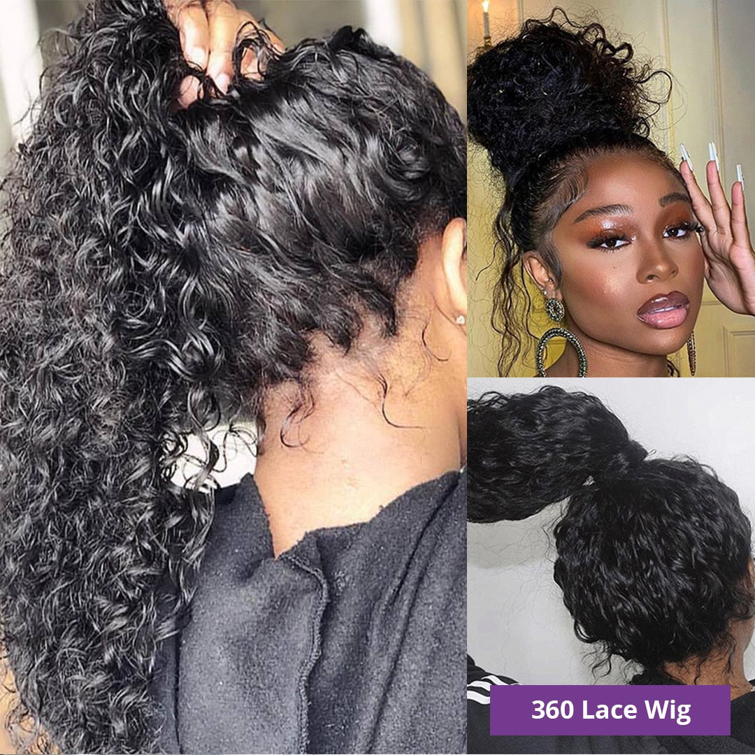Water Wave Lace Front Wig 4x4 5x5 Lace Closure Wig 13x4 13x6 Hd Lace