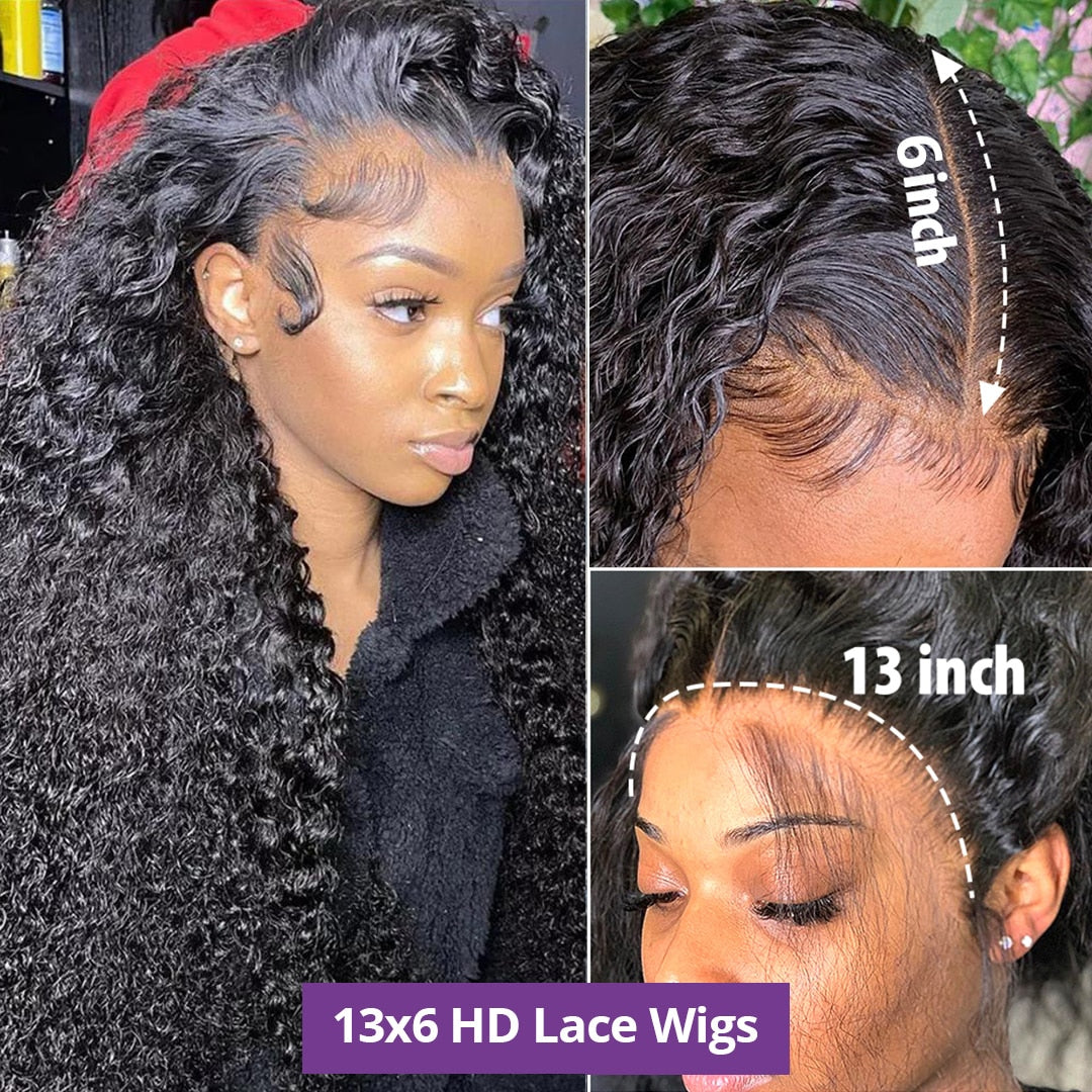 Water Wave Lace Front Wig 4x4 5x5 Lace Closure Wig 13x4 13x6 Hd Lace