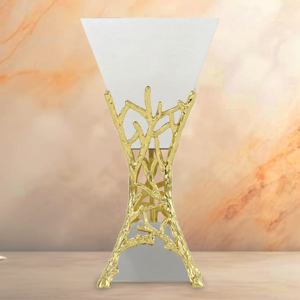 24K Silver Gold plated oud burner Large